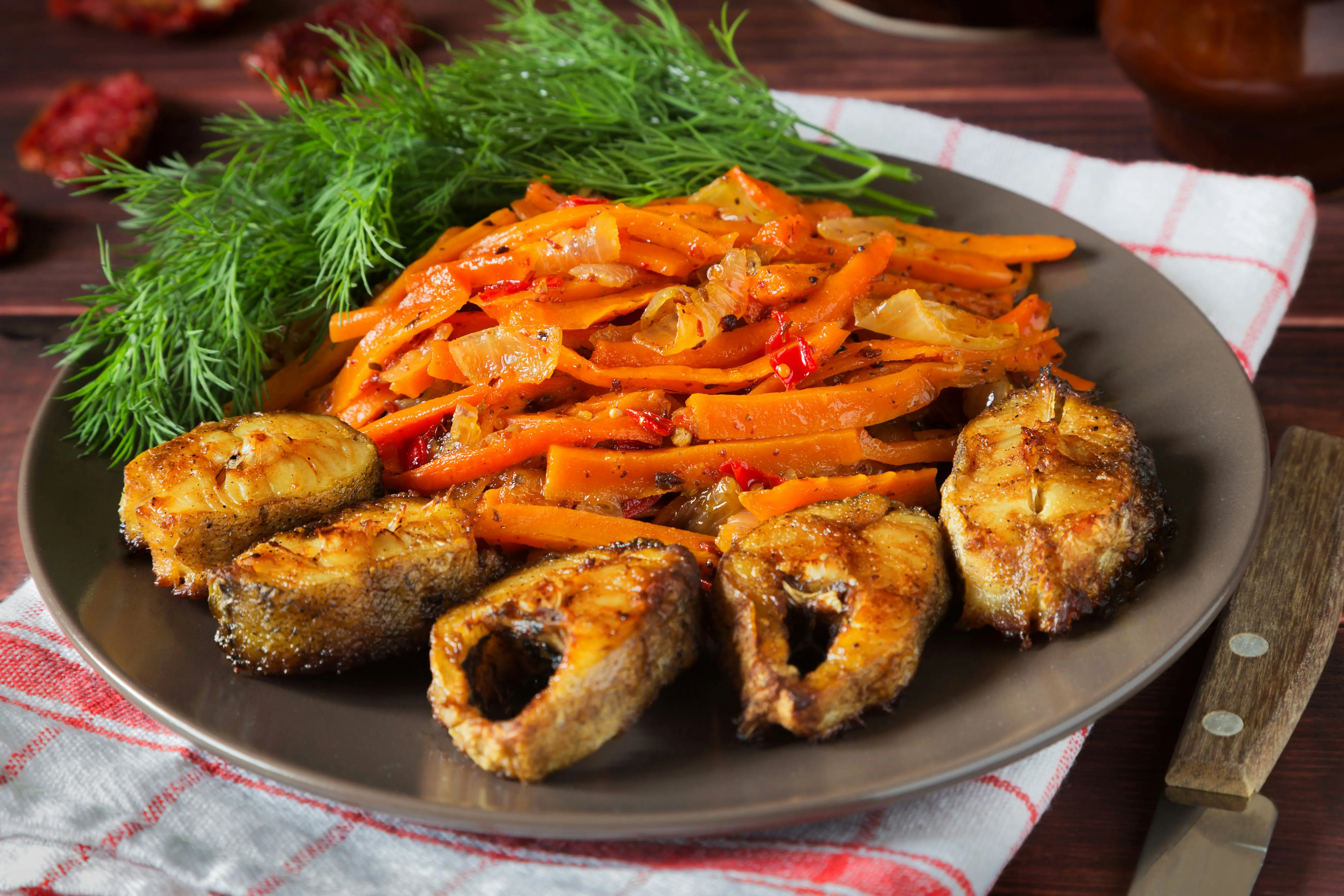 Classic main course served hot and fresh