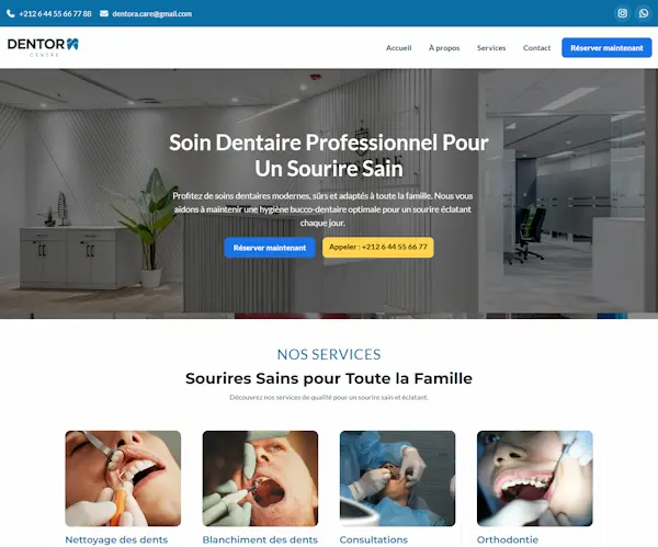 Project Name - Dentora Site