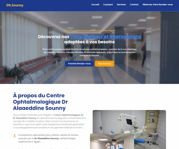 Project Name - drsounny Site